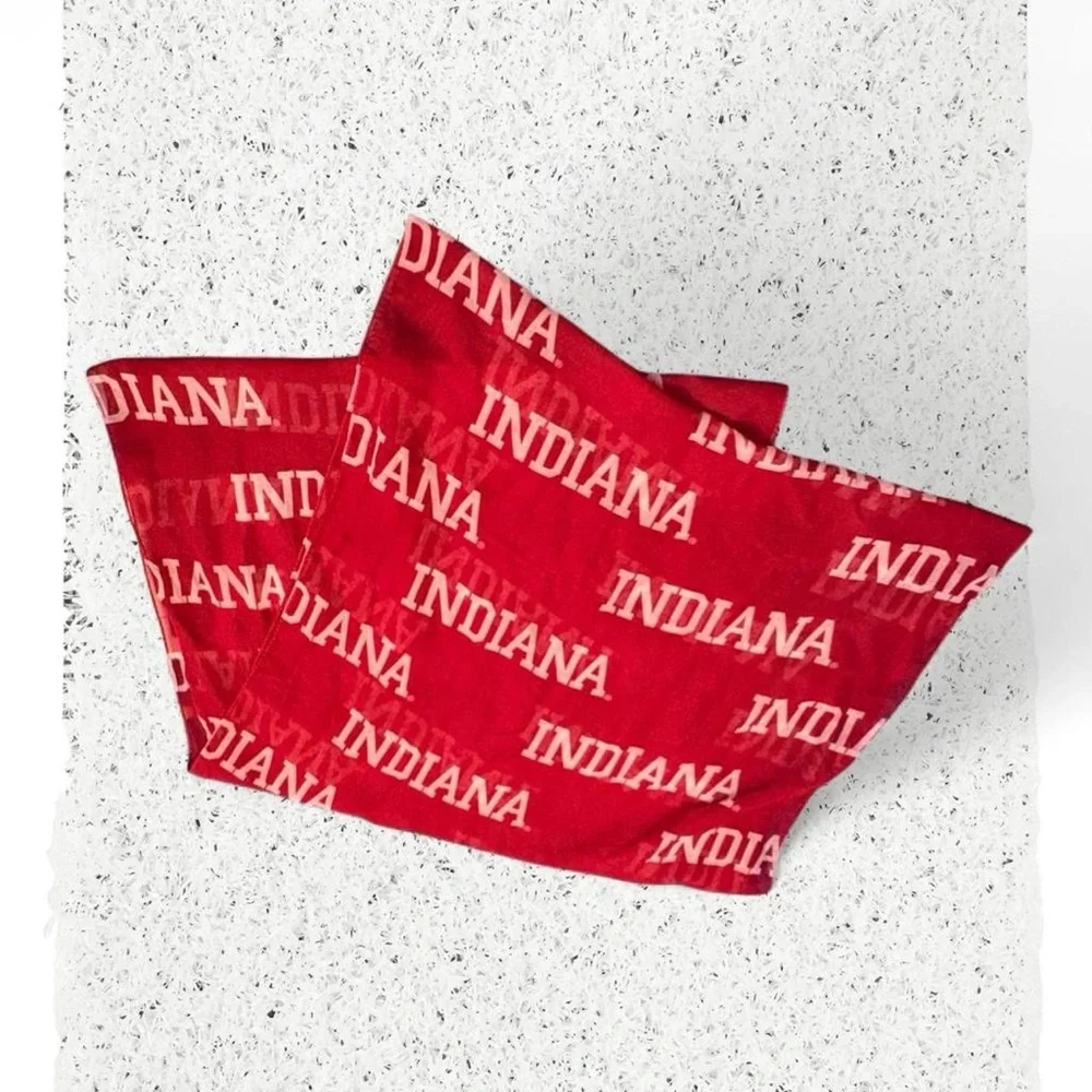 Indiana Red Logo Scarf / Bandana